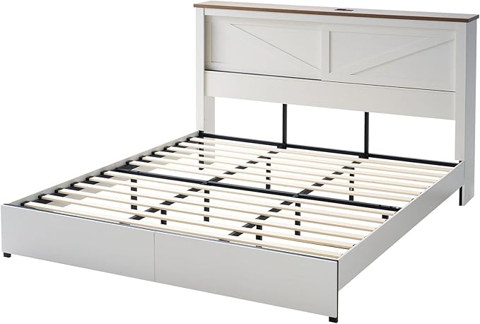 AMERLIFE King 47.2" H Bed Frame - Image 9