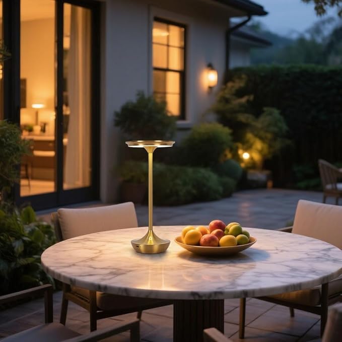 EJQ Rechargeable Cordless Table Lamp, 6000mAh Battery Operated LED Table Lights - Image 3