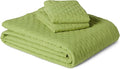 Amazon Basics Brushed Microfiber Quilt Set, Extra Soft by AmazonBasics