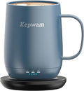 Kepwam Self Heating Coffee Mug T2, 16oz Smart Heated Coffee Mug, 150 Min by Kepwam