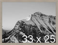 Frame It Easy 33 x 25 Rustic Gray Wood Frame by FrameItEasy
