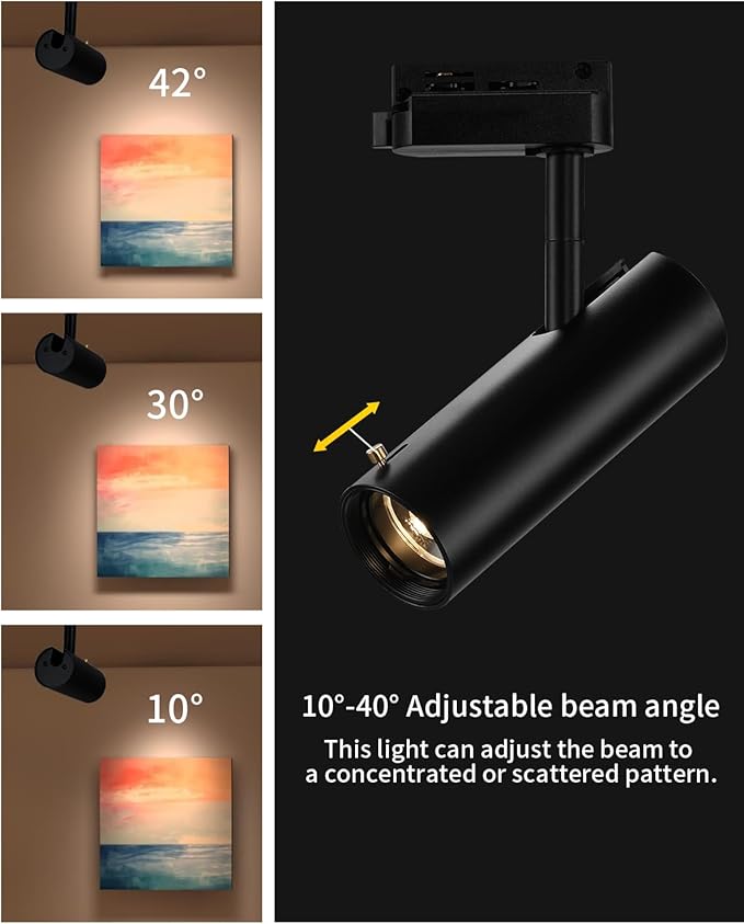 LED Ceiling Spotlight, 9w Cob Ceiling Spot Light, Zoomable Light, Narrow Beam - Image 4