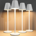 LED CordlessTable Lamp, 4000mAh Rechargeable Battery Desk lamp, 3 Level by Timjorman