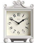 JONES CLOCKS® Parlour Mantel Clock | Classic Carriage Clock | Pale Gray | by JONESCLOCKS