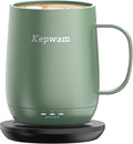 Kepwam Self Heating Coffee Mug T2, 16oz Smart Heated Coffee Mug, 150 Min by Kepwam