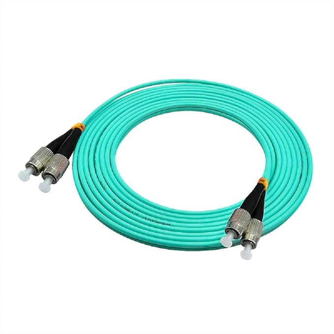 Jeirdus 5Meters 16ft Duplex 50/125 10G OM3 Multi-Mode Fiber Optic Cable Jumper - Image 4