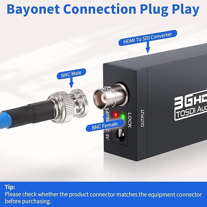 Superbat SDI Cable 50ft BNC Cable 75 Ohm Belden 1694A 3G/6G/12G SDI Camera Wire - Image 9