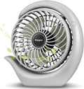 Viniper Portable Rechargeable Fan, Small Desk Fan : 3 Speeds & about 8-24 Hours by ViniperUSA
