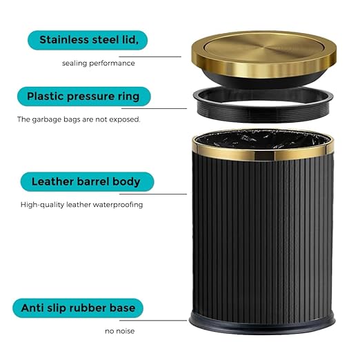 4 Gallon Bathroom Trash Can - Image 4