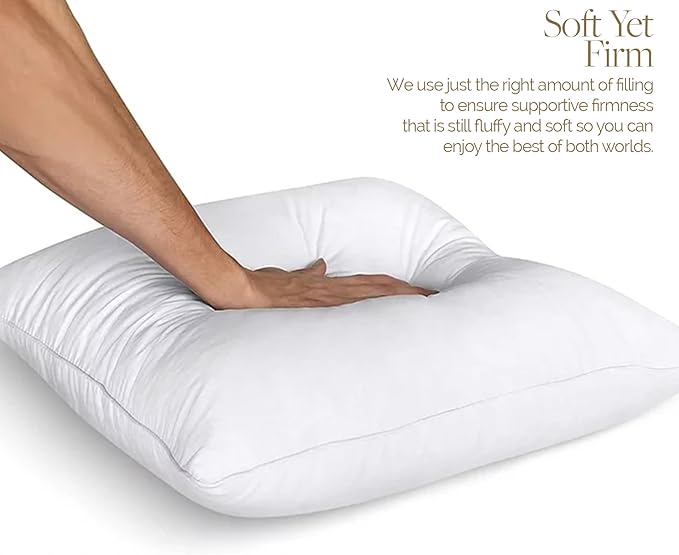 Looms & Linens 16x20 inch Lumbar Support Pillow Inserts - Image 7
