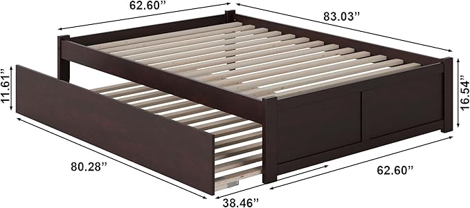 AFI Concord Queen Size Platform Bed - Image 2