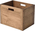 KIRIGEN Stackable Wood Storage Cube /Basket/ Bins Organizer by KIRIGEN
