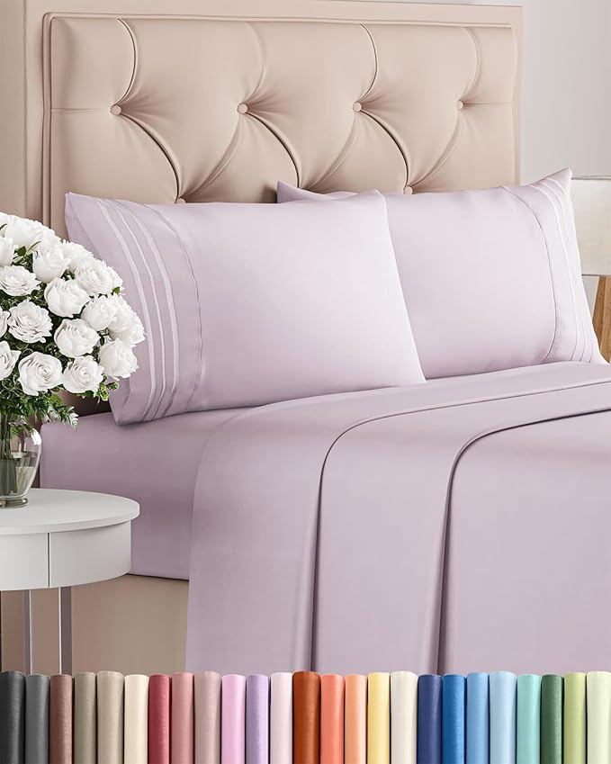 King Size 4 Piece Sheet Set by CGKUnlimited