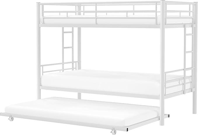VECELO Bunk Bed Twin Over Twin - Image 7