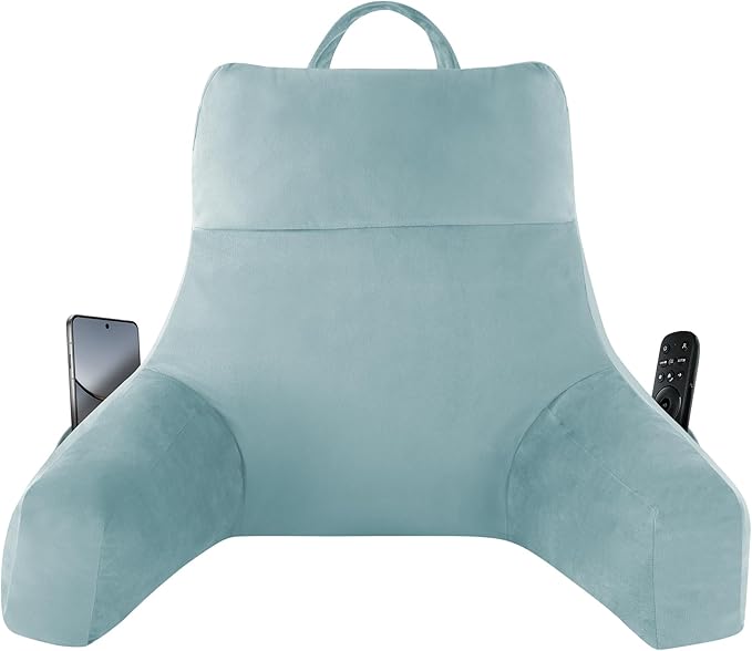 IPYNBAP Back Pillow for Bed Sitting up, Reading Pillow for Sitting in Bed Adult by IPYNBAP