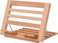 MEEDEN Book Stand with Page Holder Clips, Cookbook Holders by MEEDEN