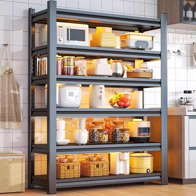 Storage Shelves, Garage Metal Shelving Unit 35"W x 18"D x 82"H, 6-Tier - Image 8