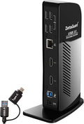 ZettaGuard USB 3.0 and USB-C Universal Laptop Docking Station by Zettaguard