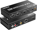 PERESAL HDMI Switch eARC Audio Extractor, 4K@60hz HDMI Audio Splitter by Unknown