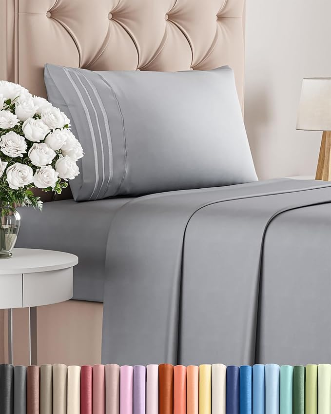 Twin XL Size 3 Piece Sheet Set by CGKUnlimited