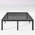 Hunlostten 16" High Heavy Duty California King Bed Frames No Box Spring Needed by Hunlostten