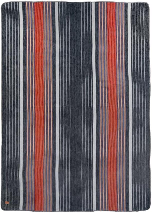QISU Alpaca Wool Blanket Throw | Large, Variegated | 85 x 65 inches | Ultra-Soft - Image 2