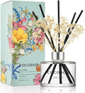 COCODOR Flower Reed Diffuser Set / 6.7oz / Clean Linen/Scent Diffuser by Cocodor