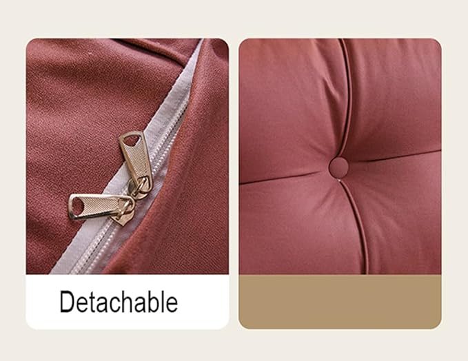 Headboard Wedge Pillow Leather Headboard Pillow Full/King/Queen/Single Size - Image 7