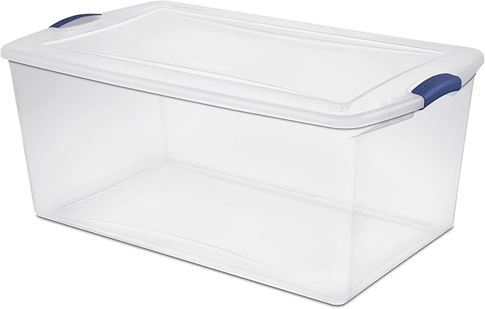 2-Pack 105 Quart Heavy Duty Plastic Storage Bins - Image 5