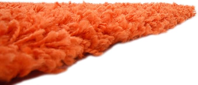 Unique Loom Solid Shag Collection Area Rug - Image 9