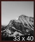 Frame It Easy 33 x 40 Merlot Wood Frame by FrameItEasy