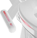 Ultra-Slim Bidet Attachment for Toilet, Non-Electric Dual Nozzle, Adjustable by Huttdmel