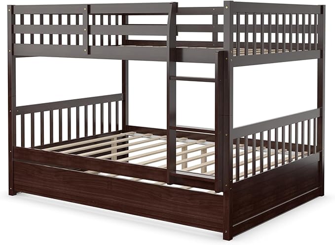 Giantex Full Over Full Bunk Bed - Image 9