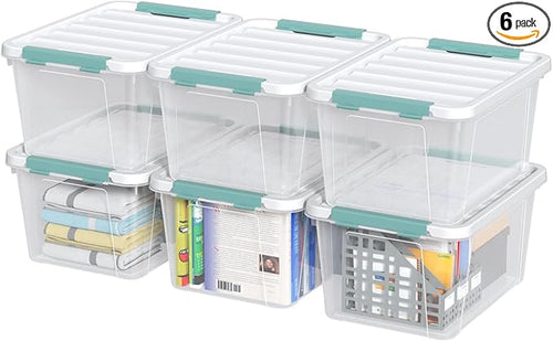 20 Quart Clear Storage Box by Unknown