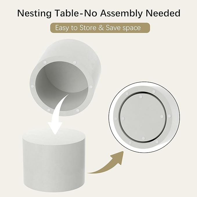 Nesting Coffee Table Set of 2 - Image 3