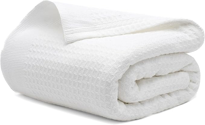 Salt Earth 100% Cotton Throw Blanket, Outdoor and Office Couch, Modern & Cozy by SaltEarth