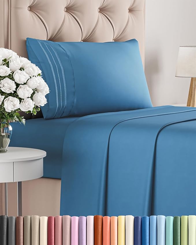 Twin XL Size 3 Piece Sheet Set by CGKUnlimited