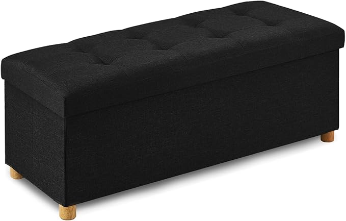 BRIAN & DANY 43 Inches Folding Storage Ottoman Bench, Ottoman by BRIANDANY