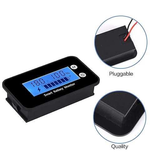 SUPNOVA Waterproof Battery Monitor12v 24v 36v 48v 60v 72v, Car Motorcycle Golf - Image 6