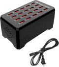 MaxLax 20-Port USB Charger Station, Compatible by MaxLax