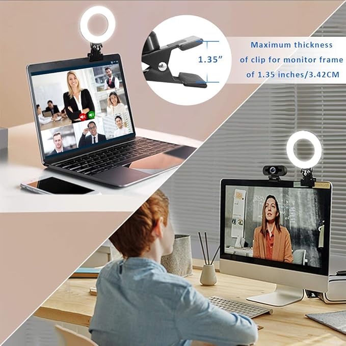 Cyezcor Video Conference Lighting Kit, Ring Light - Image 4