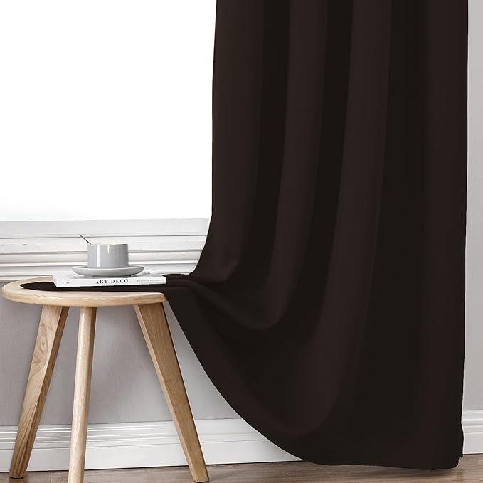 ChrisDowa 100% Blackout Curtains 108 inch Long - Image 7