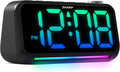 Sharp LED Digital Clock for Bedroom, Super Loud Alarm Clock for Heavy Sleepers by Sharp