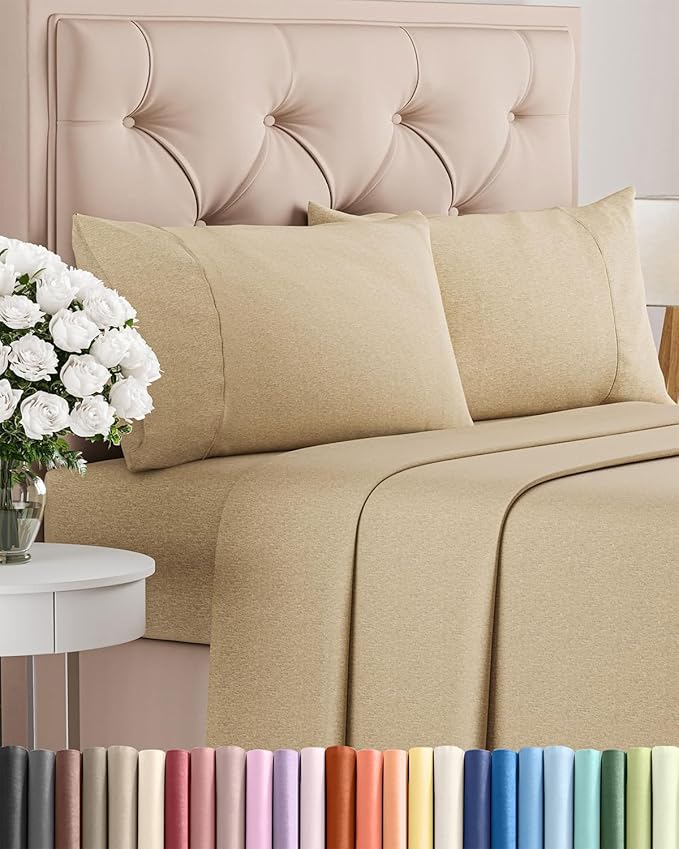 Queen Size 4 Piece Sheet Set by CGKUnlimited