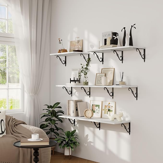 Dreamland Deep Floating Shelves, Wide Display Shelf Wall Mounted - Image 6