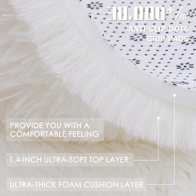 OLANLY 2x4 Machine Washable Runner Rugs - Image 3