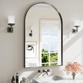 Arch Bathroom Mirror, Tempered Glass Decor Mirror by Unknown