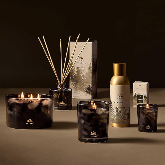 Thymes Petite Oil Reed Diffuser Set – Includes Reeds, Fragrance Oil & Glass - Image 6