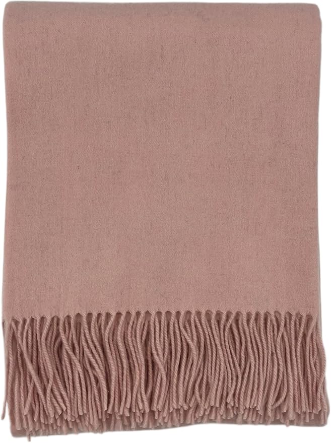 Alashan Cashmere Blend Ripple Finish Woven Throw - Image 2