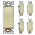 LIDER Minimalist Design Matte Finish Lighted Decorator Switch, Frameless Paddle by LIDER
